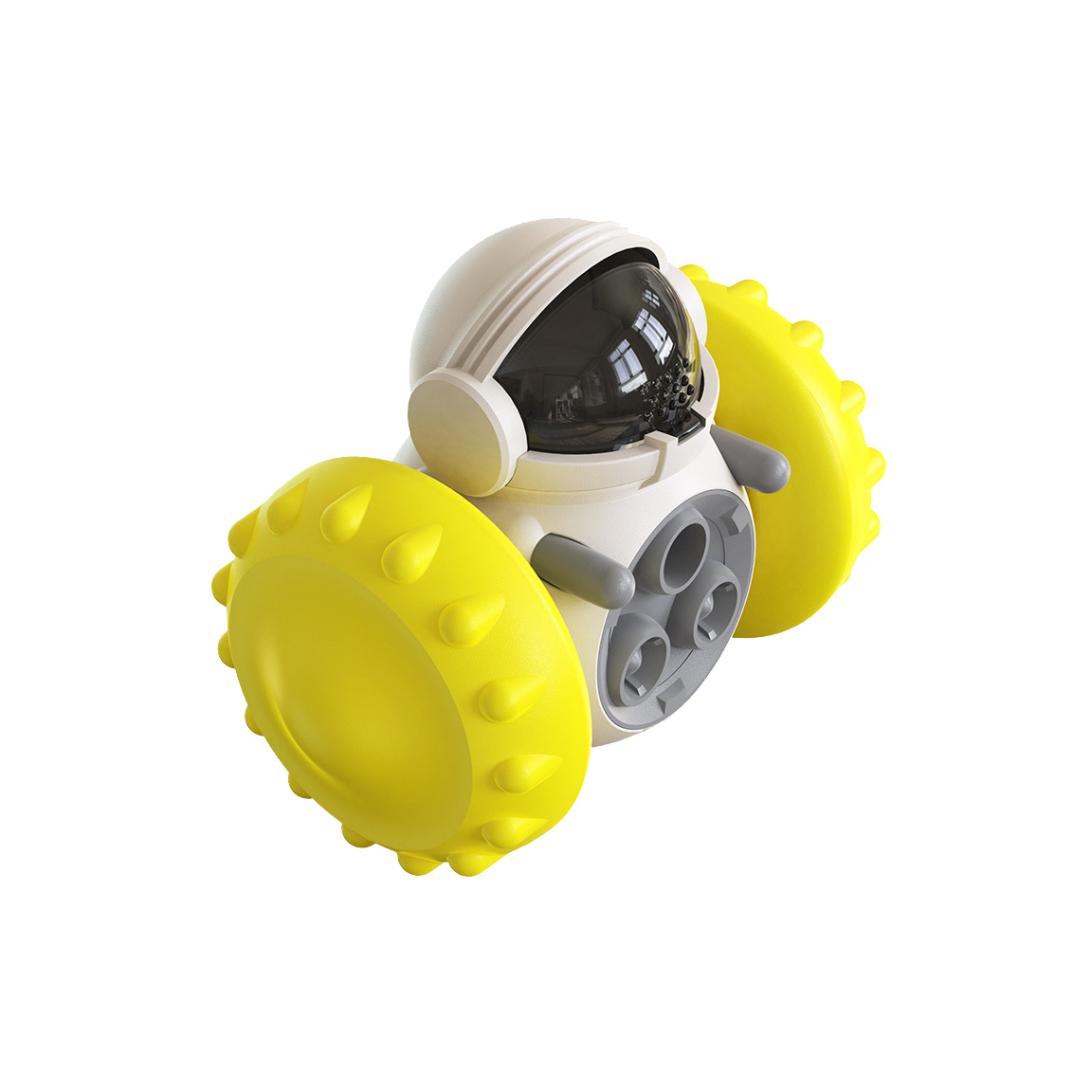 Interactive Pet Slow Feeder Toy Car for Cats & Dogs