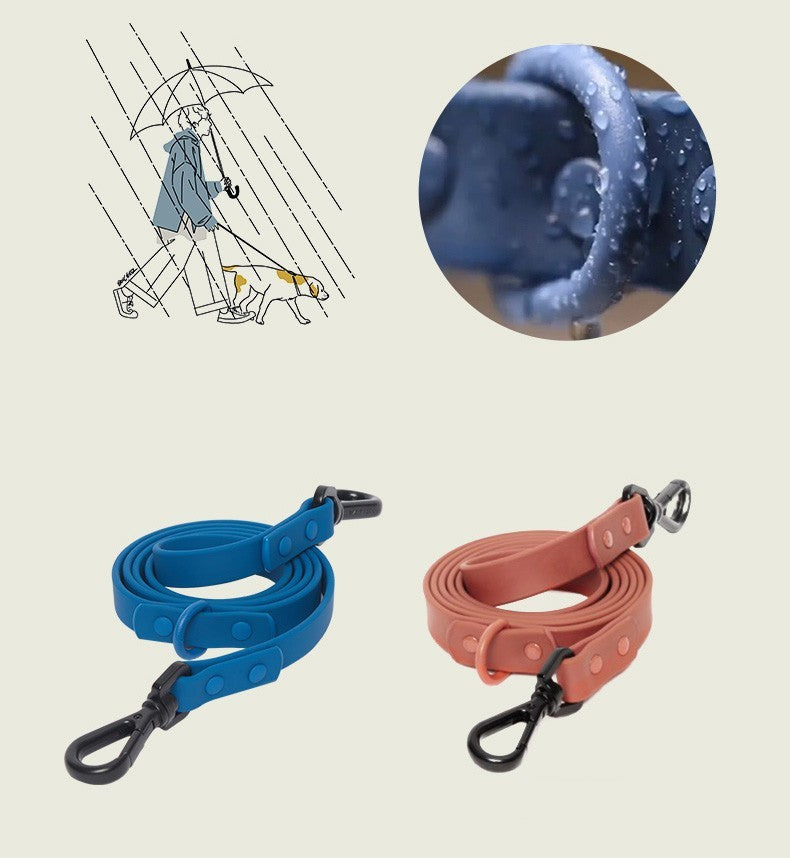 Skin-Friendly Waterproof Pet Leash – Antifouling Design