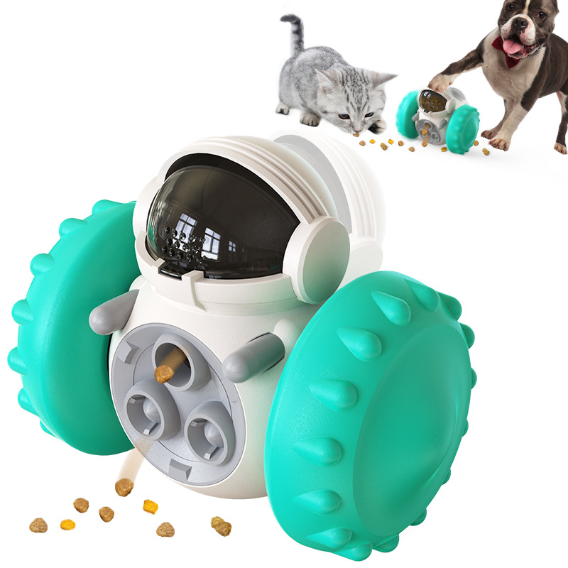 Interactive Pet Slow Feeder Toy Car for Cats & Dogs