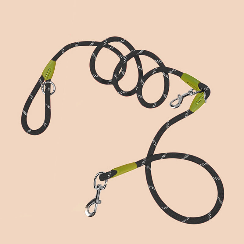 Explosion-Proof Dog Towing Rope with Bite-Resistant Chain