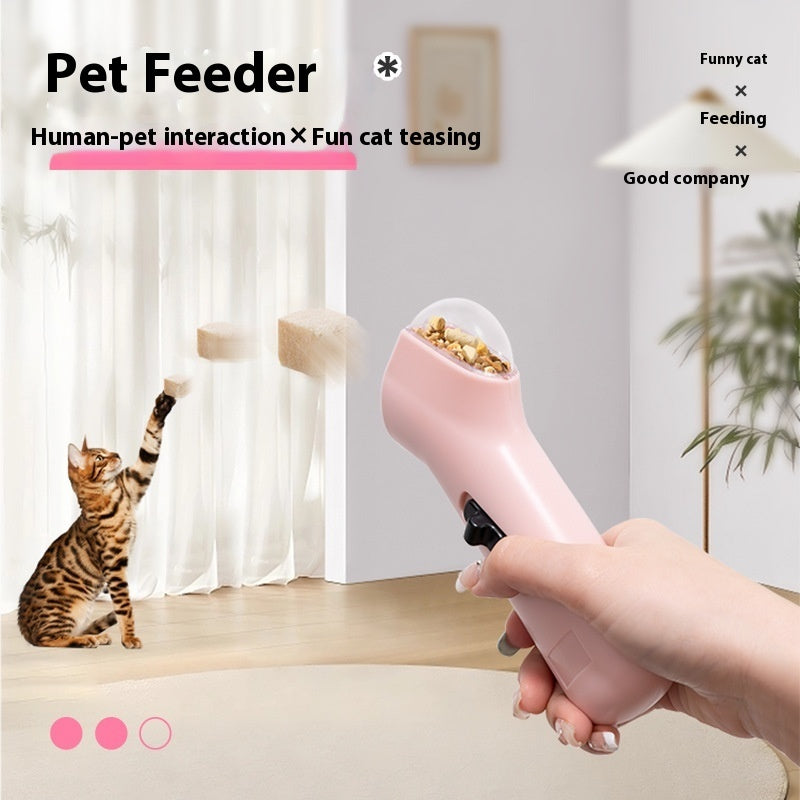 Freeze-Dried Cat Treat Launcher Toy