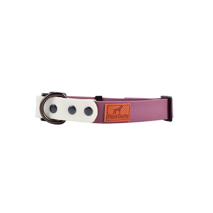 Retro Dog Collar with Traction Rope