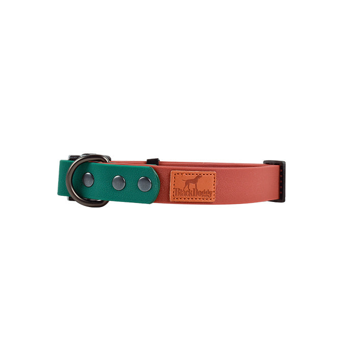 Retro Dog Collar with Traction Rope