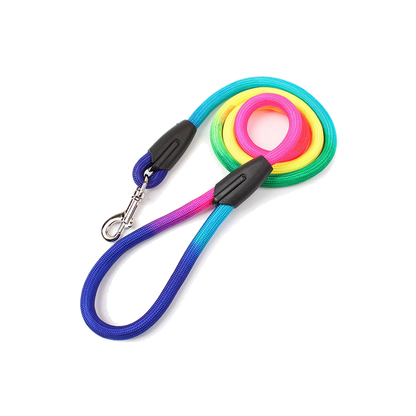 Colorful Nylon Round Hand Holding Dog Rope
