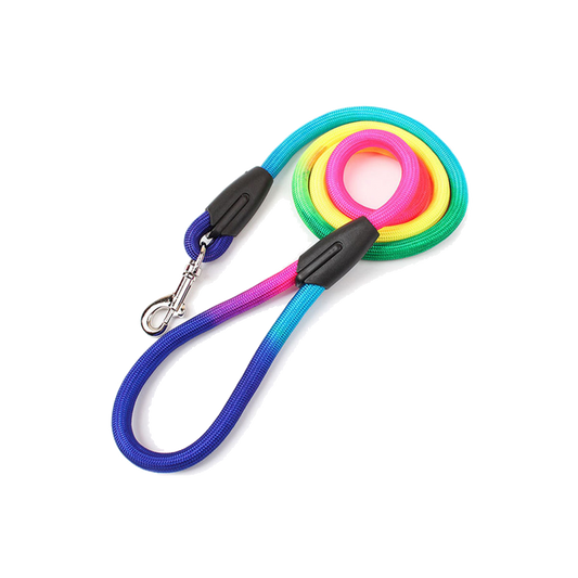 Colorful Nylon Round Hand Holding Dog Rope